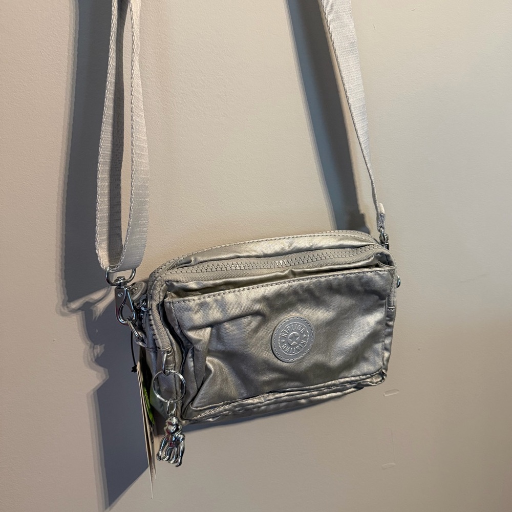 Kipling Silver Crossbody/Belt bag